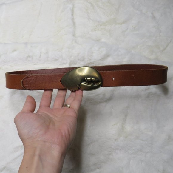 Crewcuts lobster claw belt womens sz S